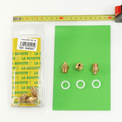 STIFTBOLZ / SCHEIBE / MUTTER (x3) BLISTERPACKUNG