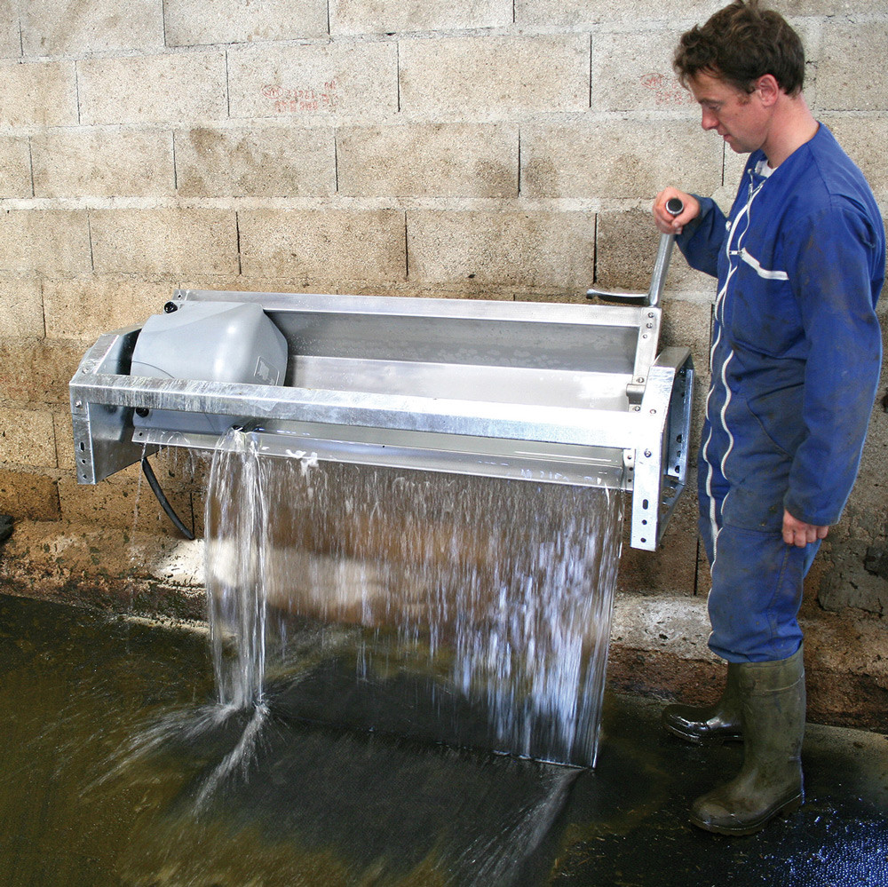 Abreuvoir basculant vaches laitières