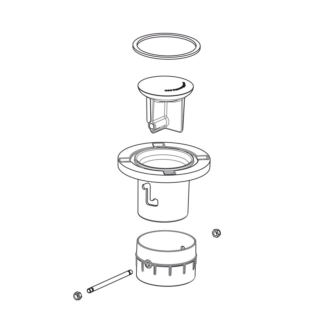 vidange Ø100 mm "mains-sèches"