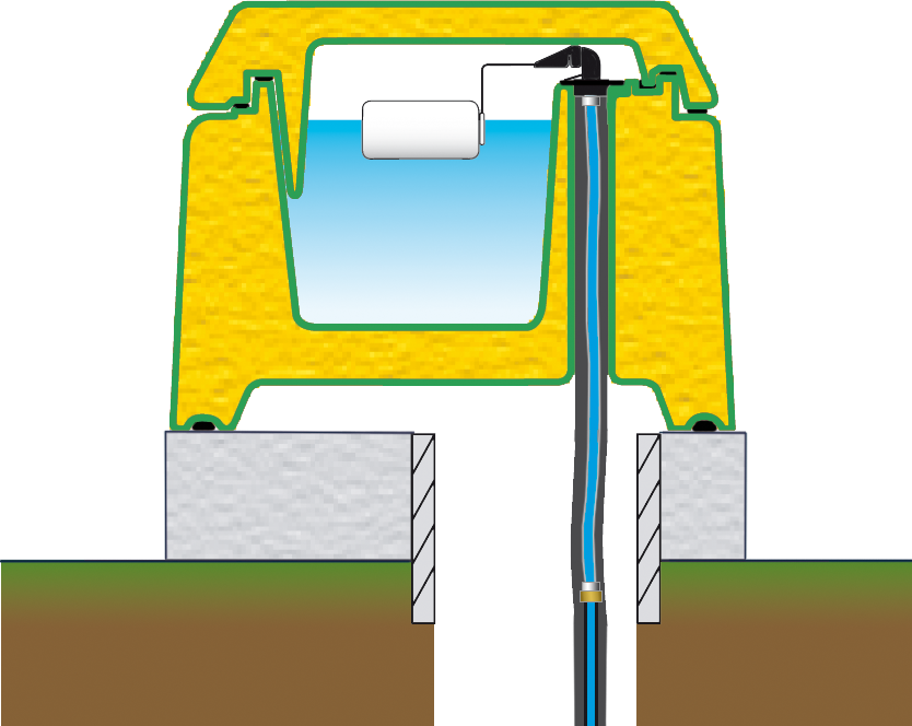 Abreuvoir antigel isotherme THERMOLAC schema